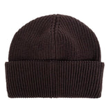 Moncler Logo - Patch Wool Beanie in Brown - Boinclo - Outlet Sale Under Retail