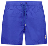 Moncler Logo Swim Shorts Blue - Boinclo - Outlet Sale Under Retail