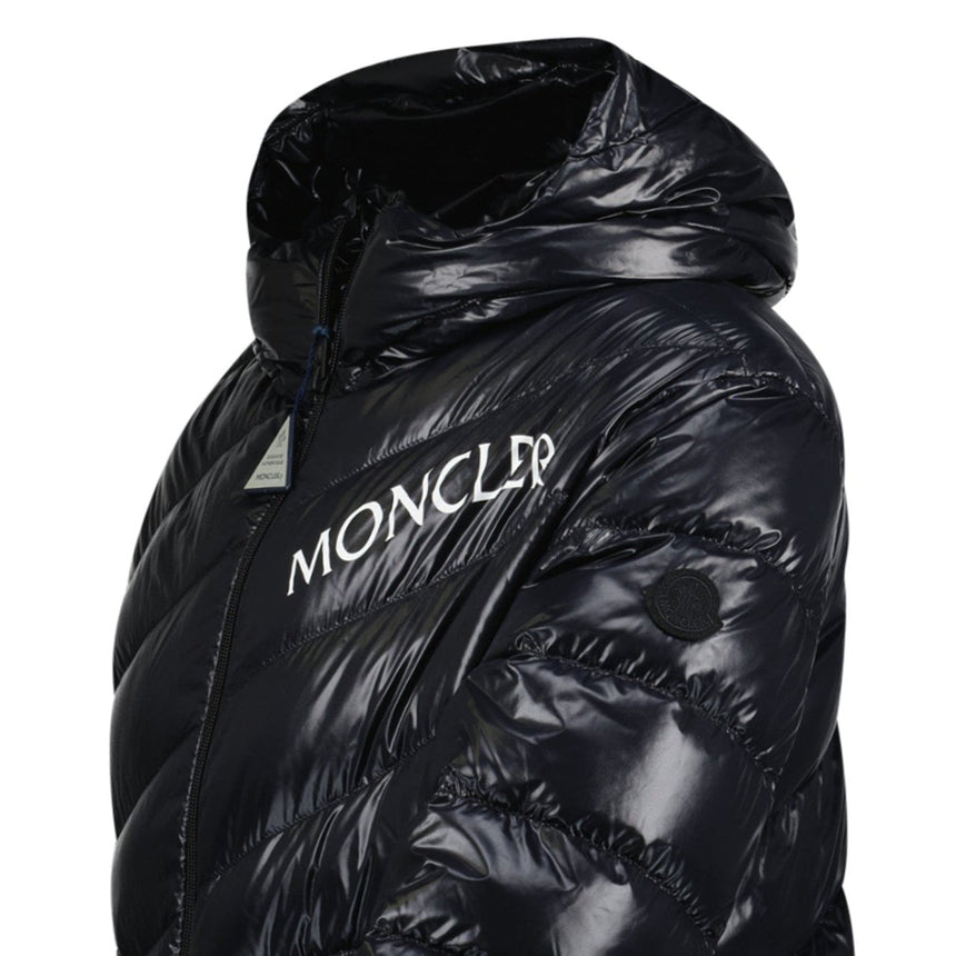 Moncler Sharma Puffer Down Ghost Logo Jacket Black - Boinclo - Outlet Sale Under Retail