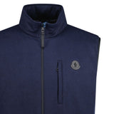 Moncler 'Tumba' Down Padded Cashmere - Blend Gilet Navy - Boinclo ltd - Outlet Sale Under Retail