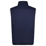 Moncler 'Tumba' Down Padded Cashmere - Blend Gilet Navy - Boinclo ltd - Outlet Sale Under Retail