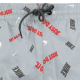 Nike All Over Logo Swim Shorts Grey - Boinclo ltd - Outlet Sale Under Retail