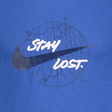 Nike Dri - Fit Miler "Stay Lost" T - Shirt Blue - Boinclo ltd - Outlet Sale Under Retail