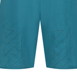 Off - White Bermuda Cotton Shorts - Boinclo - Outlet Sale Under Retail