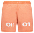 Off - White Bounce Off Sunset Swim Shorts Orange White - Boinclo ltd - Outlet Sale Under Retail