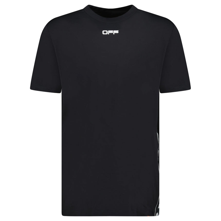 Off - White Logo Band Sport T-Shirt Black - Boinclo - Outlet Sale Under Retail