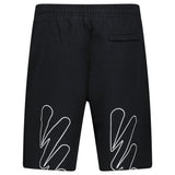 Off - White Wave Cotton Sweat Shorts Black - Boinclo - Outlet Sale Under Retail