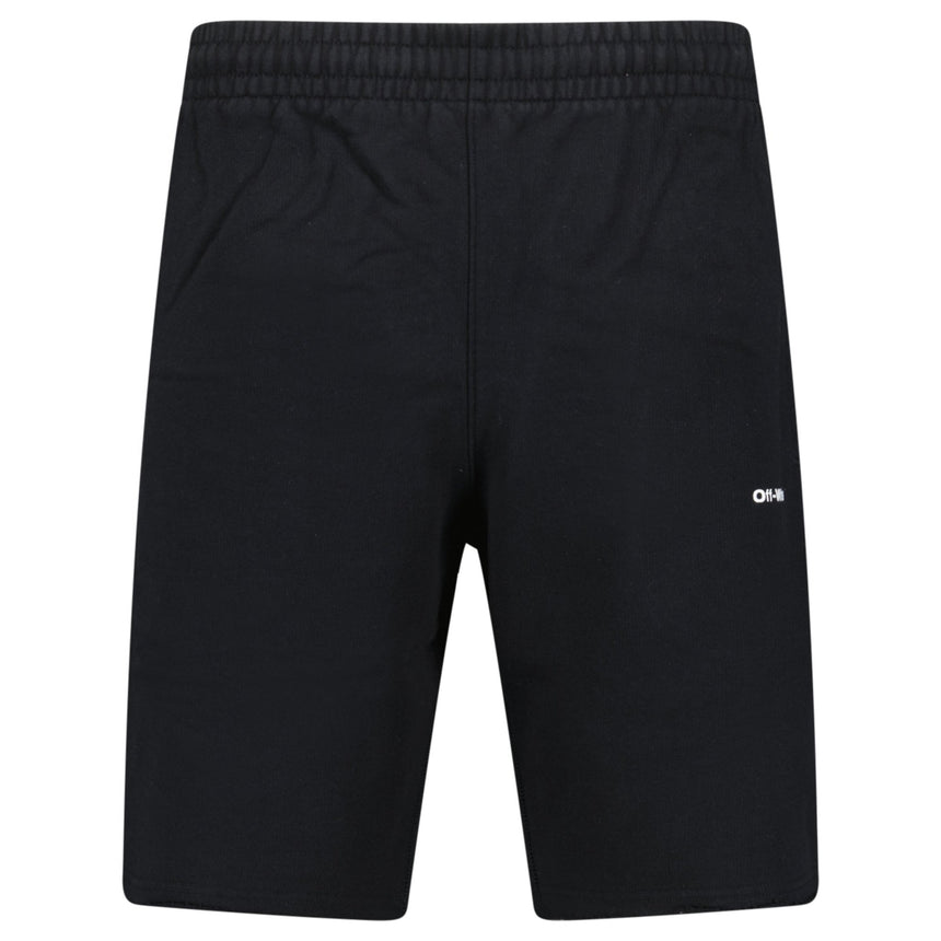 Off - White Wave Cotton Sweat Shorts Black - Boinclo - Outlet Sale Under Retail