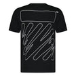 Off-White Wave Outline Diagonal Logo T-Shirt Black - Boinclo ltd - Outlet Sale Under Retail