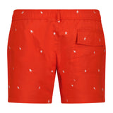 Paul Smith Star Print Pull - String Swim Shorts Red - Boinclo - Outlet Sale Under Retail