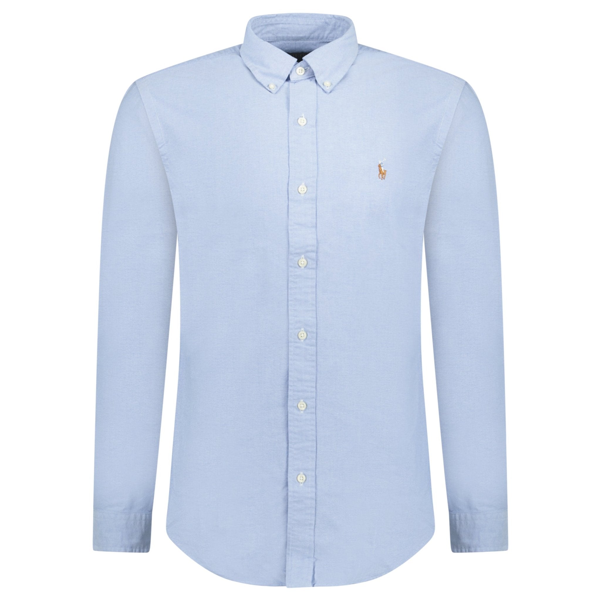 Color variation of Custom Fit Oxford Shirt Blue