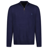 Polo Ralph Lauren Hunter 1/4 Zip Sweater Navy - Boinclo - Outlet Sale Under Retail