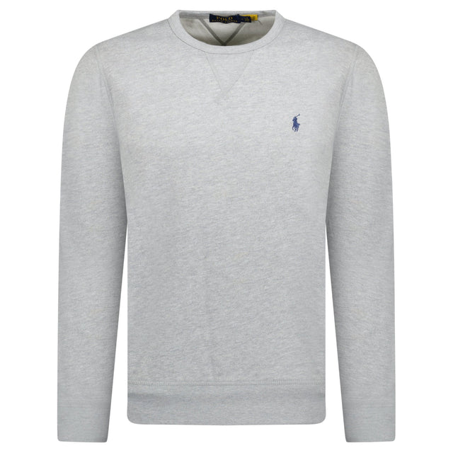 Polo Ralph Lauren RL Fleece Sweatshirt Grey - Boinclo - Outlet Sale Under Retail