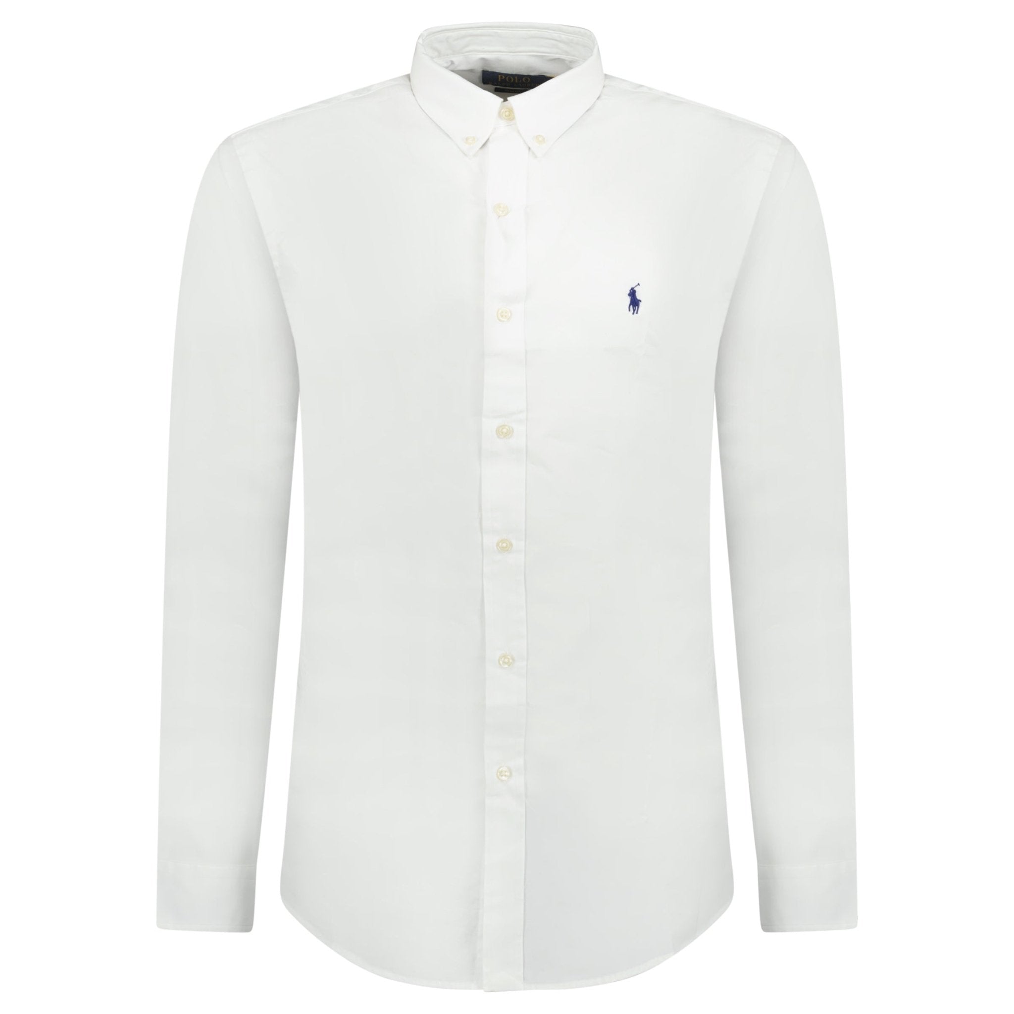 Color variation of Slim Fit Stretch Oxford Shirt White