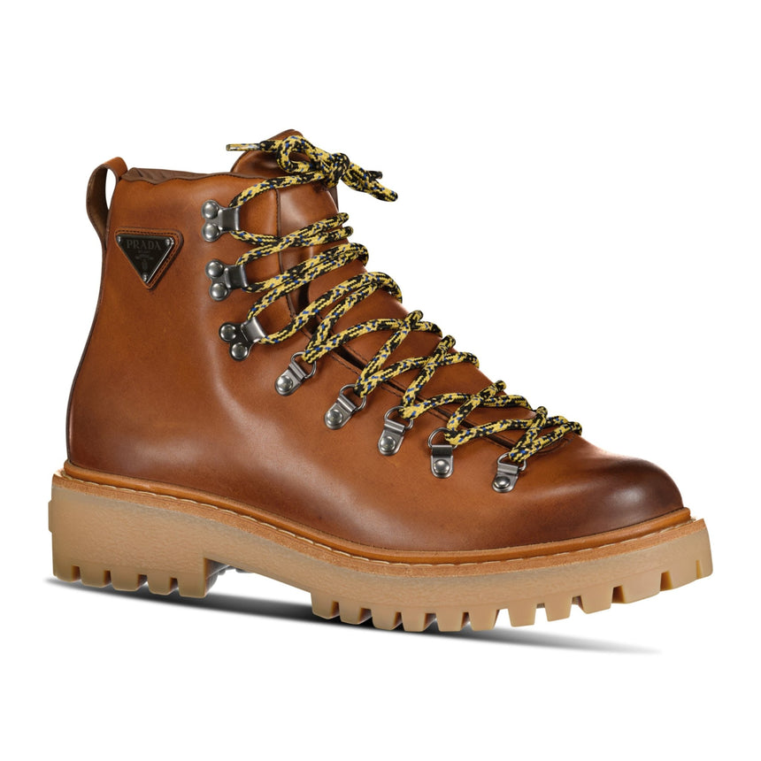 Prada Hike Boot in Brown - Boinclo - Outlet Sale Under Retail