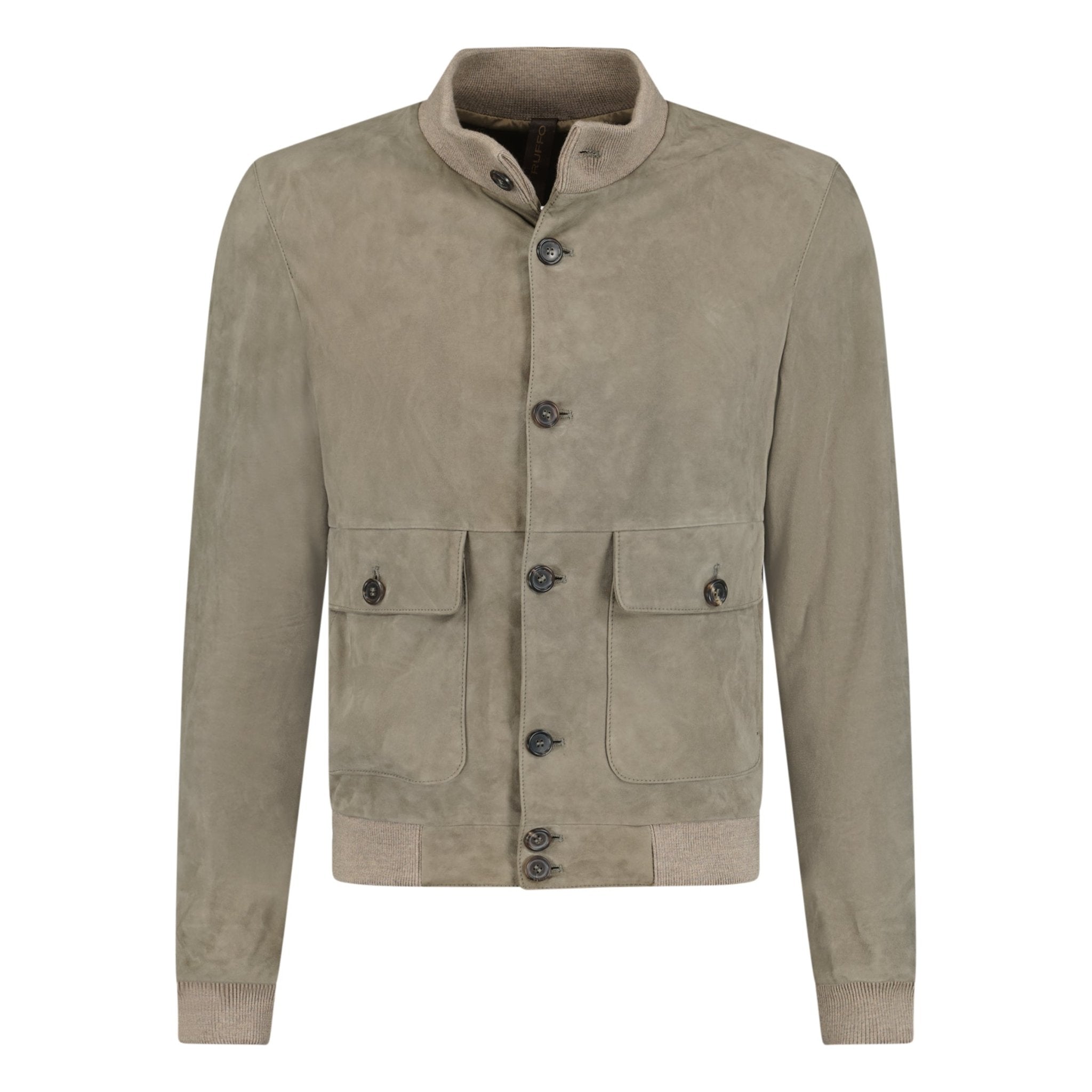 Color variation of Button-Up Suede Jacket Grey