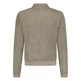 Ruffo Button - Up Suede Jacket Grey - Boinclo ltd - Outlet Sale Under Retail