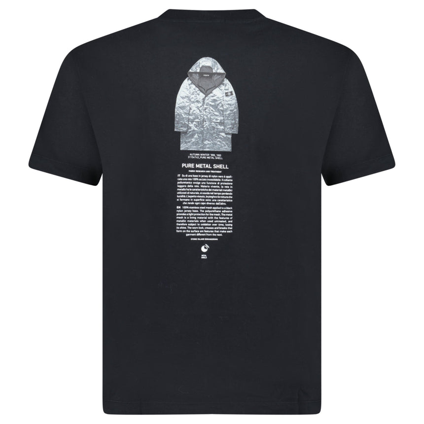 Stone Island Archivio T-Shirt Black - Boinclo - Outlet Sale Under Retail