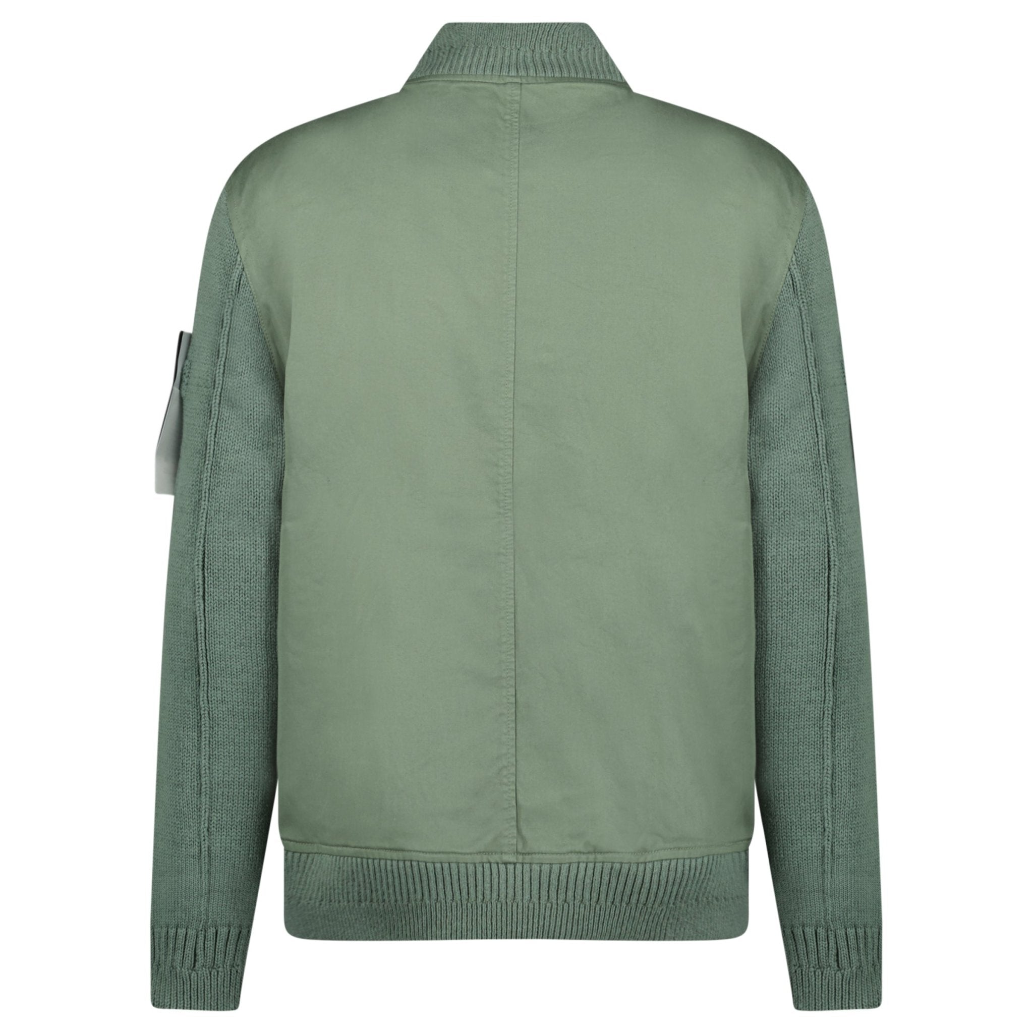 Mens green stone island jacket online