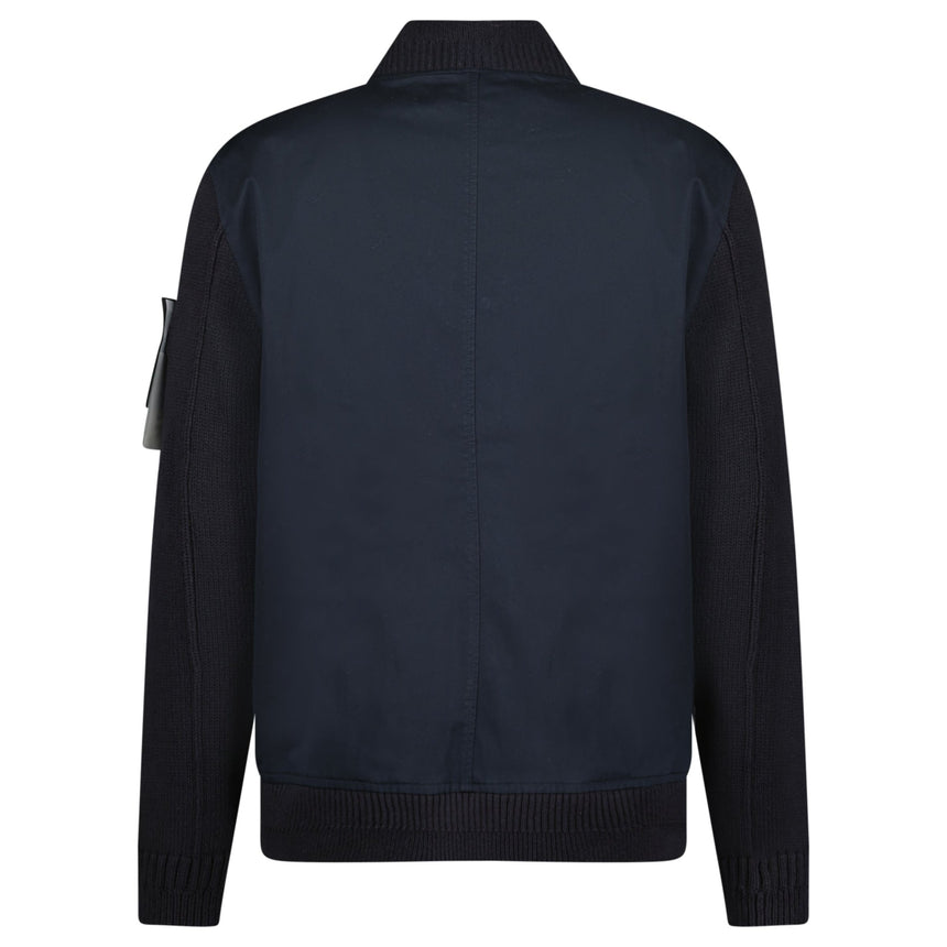 Stone Island Bio Raso Bomber Jacket Navy - Boinclo - Outlet Sale Under Retail