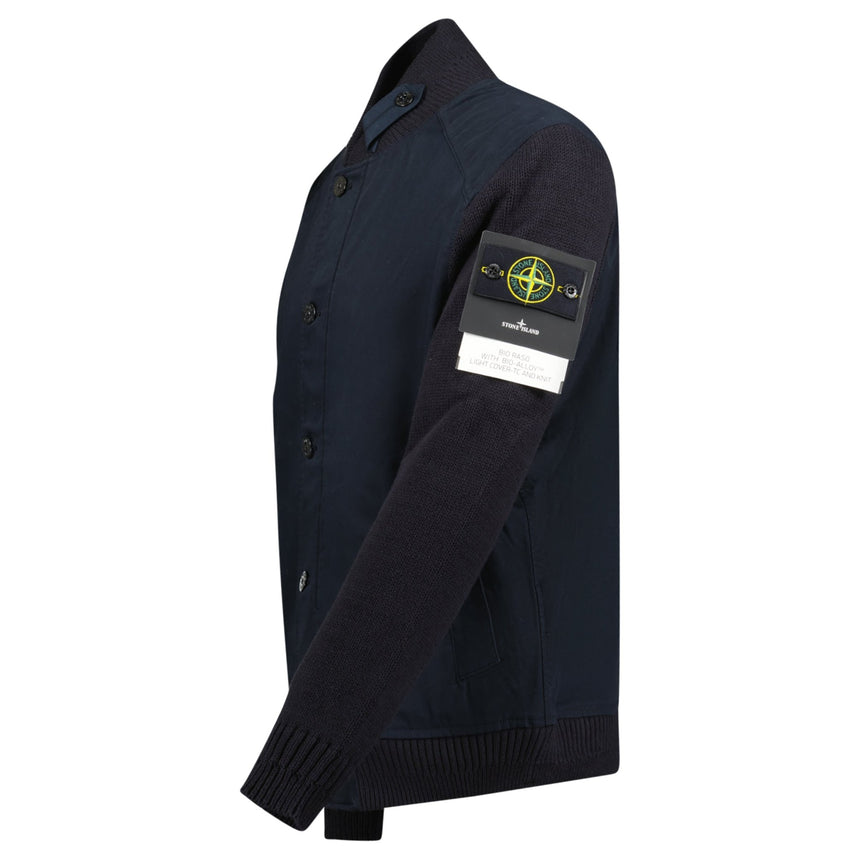 Stone Island Bio Raso Bomber Jacket Navy - Boinclo - Outlet Sale Under Retail