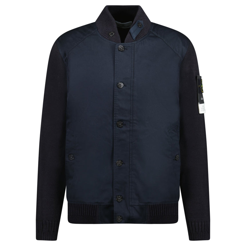 Stone Island Bio Raso Bomber Jacket Navy - Boinclo - Outlet Sale Under Retail