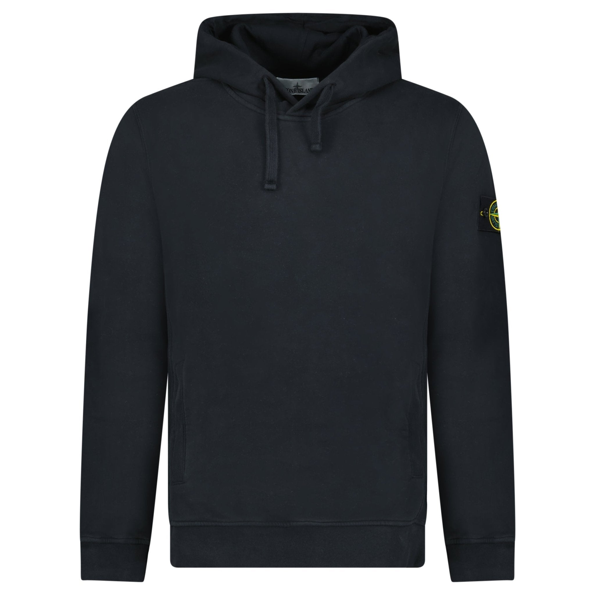 Color variation of Brushed Organic Cotton Hoodie Black