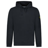 Stone Island Brushed Organic Cotton Hoodie Black - Boinclo - Outlet Sale Under Retail