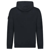 Stone Island Brushed Organic Cotton Hoodie Black - Boinclo - Outlet Sale Under Retail