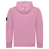 Stone Island Brushed Organic Cotton Hoodie Pink - Boinclo - Outlet Sale Under Retail