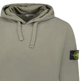 Stone Island Brushed Organic Cotton Hoodie Walnut Brown - Boinclo - Outlet Sale Under Retail