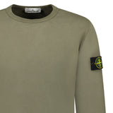 Stone Island Brushed Organic Cotton Sweatshirt Walnut Brown - Boinclo - Outlet Sale Under Retail