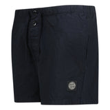 Stone Island Chrome Swim Shorts With Buttons Navy - Boinclo - Outlet Sale Under Retail