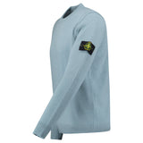 Stone Island Compass - Badge Knit Wool Jumper Green Grey - Boinclo - Outlet Sale Under Retail