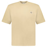 Stone Island Compass Logo Patch T-Shirt in Biscuit - Boinclo - Outlet Sale Under Retail