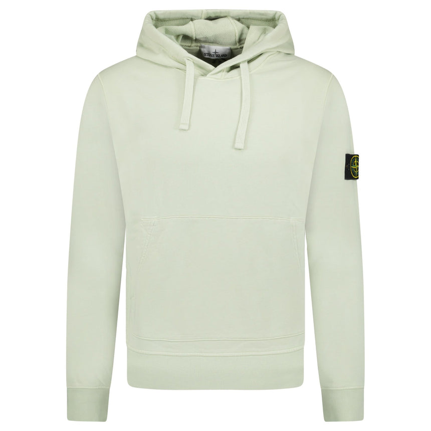 Stone Island Cotton Hooded Sweatshirt Pistachio - Boinclo ltd - Outlet Sale Under Retail