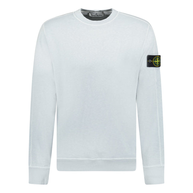 Stone Island Crew Neck Light Sweatshirt Light Blue - Boinclo ltd - Outlet Sale Under Retail