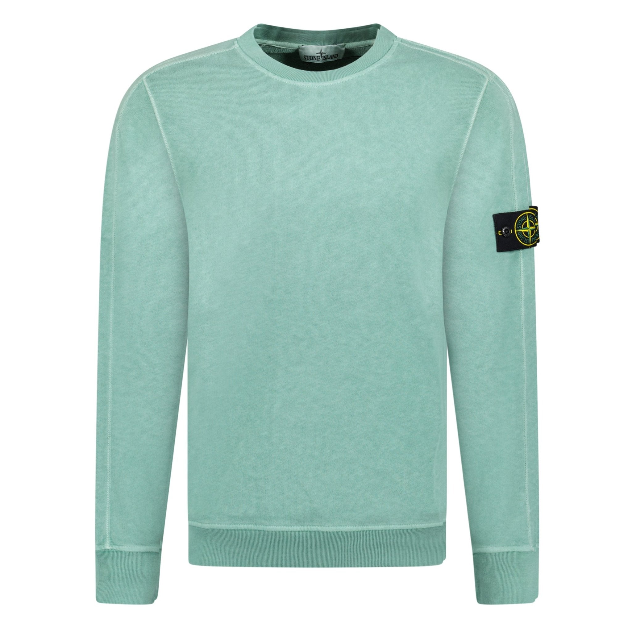 Color variation of Crew Neck Light Sweatshirt Mint Green