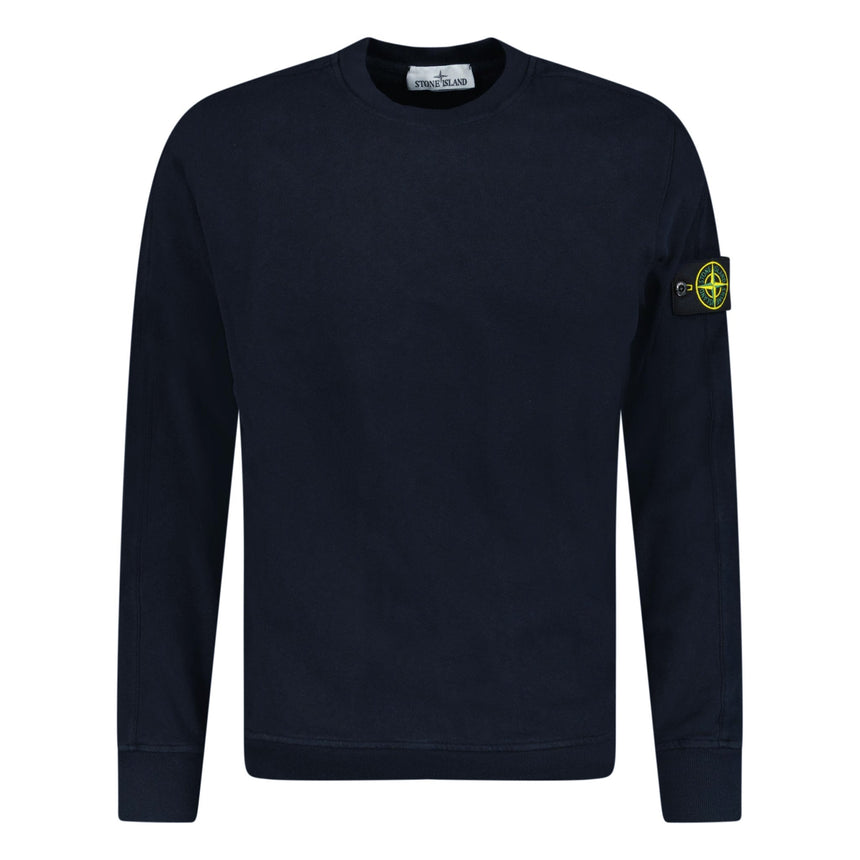 Stone Island Crew Neck Light Sweatshirt Navy - Boinclo ltd - Outlet Sale Under Retail