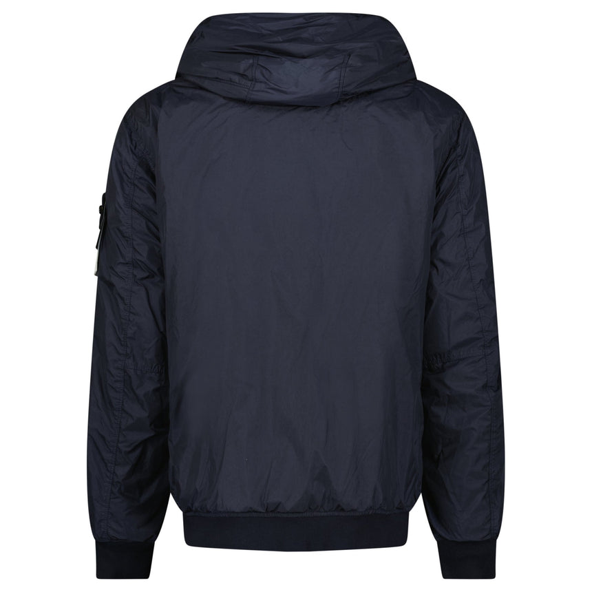 Stone Island Crinkle Reps Hooded Primaloft - TC Jacket in navy - Boinclo - Outlet Sale Under Retail