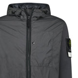 Stone Island Crinkle Reps R - NY Wind Resistant Jacket in Lead Grey - Boinclo - Outlet Sale Under Retail