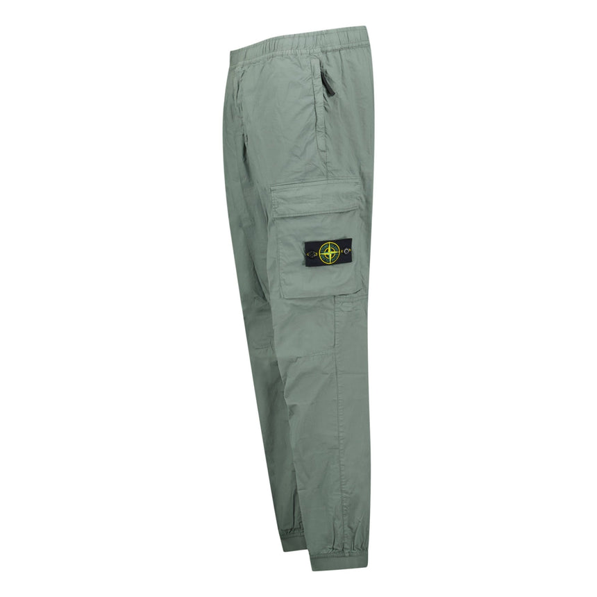 Stone Island Cuffed Cargo Trousers Green - Boinclo ltd - Outlet Sale Under Retail