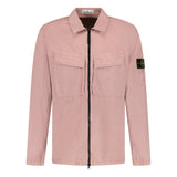 Stone Island Dye Washed 2 Pocket Overshirt Rosa Quartz - Boinclo ltd - Outlet Sale Under Retail