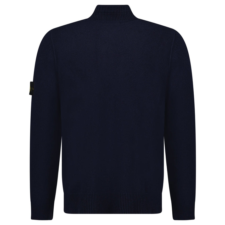 Stone Island Full Zip Up Knit Button Cardigan Navy - Boinclo - Outlet Sale Under Retail