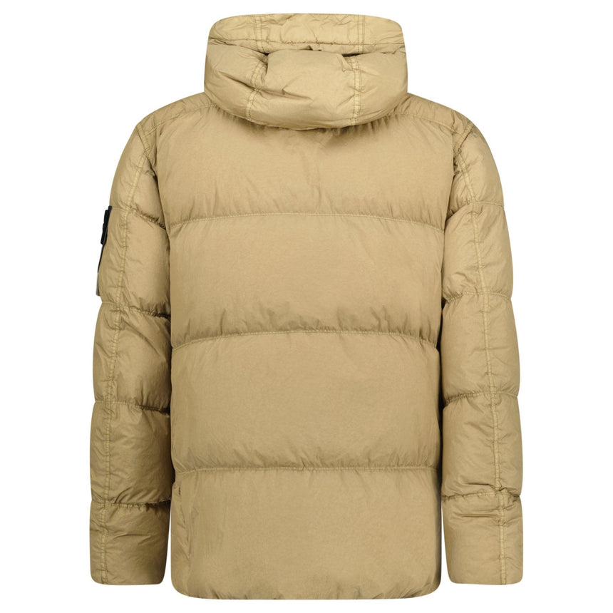 Stone Island Garment Dyed Crinkle Reps NY Down Jacket Biscuit Brown - Boinclo - Outlet Sale Under Retail