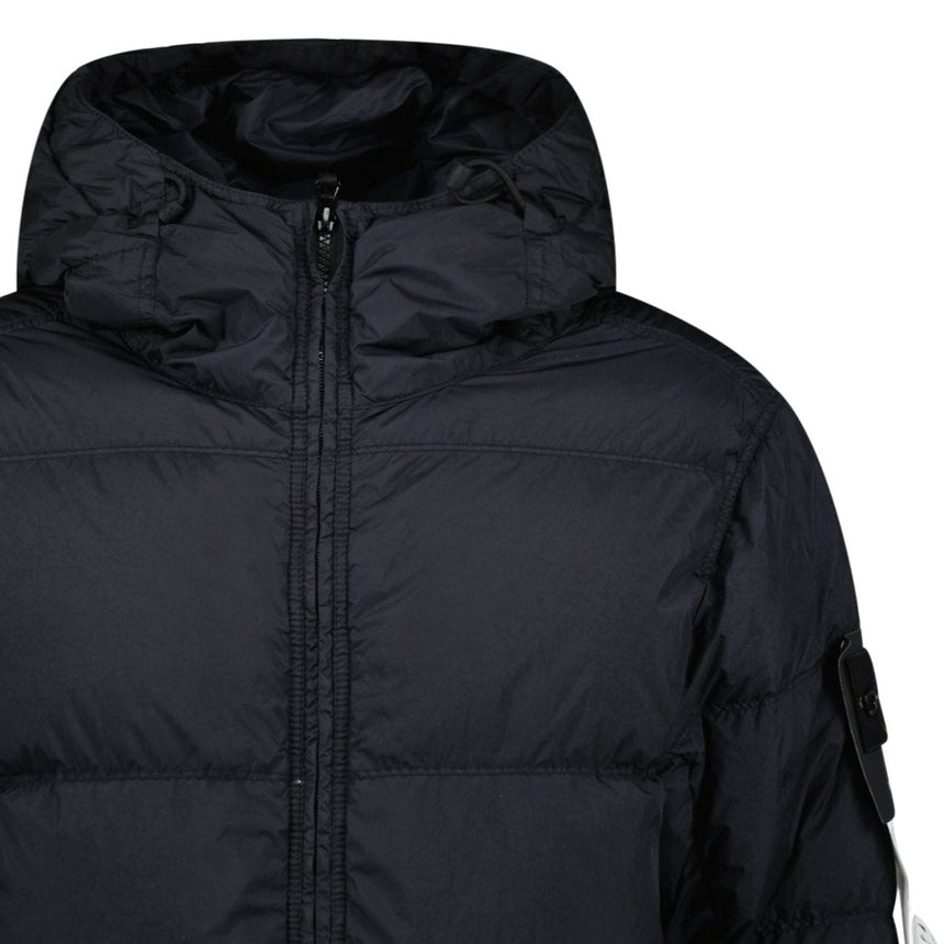 Stone Island Garment Dyed Crinkle Reps NY Down Jacket Navy - Boinclo - Outlet Sale Under Retail