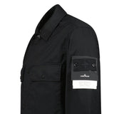 Stone Island Ghost Compass Twill Wool - TC Overshirt Black - Boinclo - Outlet Sale Under Retail