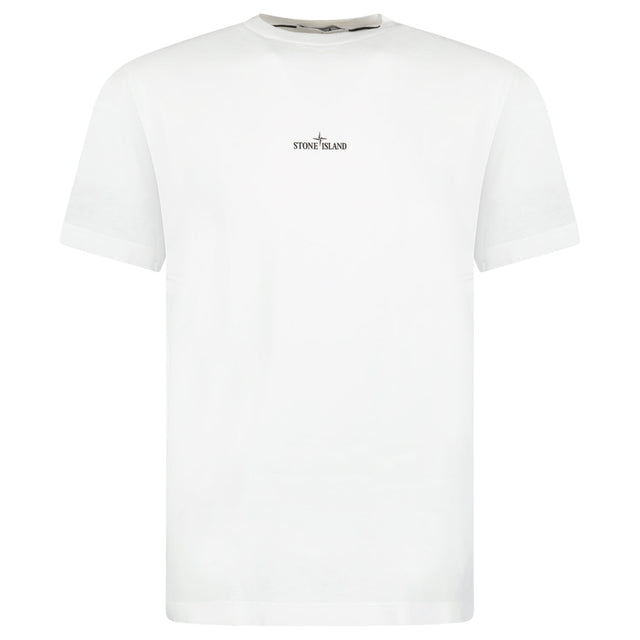 Stone Island Institutional Four T-Shirt White - Boinclo - Outlet Sale Under Retail