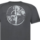 Stone Island Institutional One T-Shirt Charcoal Grey - Boinclo - Outlet Sale Under Retail