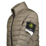 Stone Island Loom Woven Chambers R - Nylon Down - Tc Jacket Brown - Boinclo - Outlet Sale Under Retail